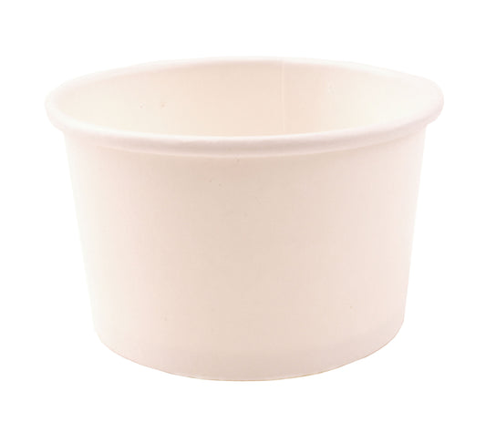 Ice cream Paper Cup 4oz in white  ,1000 unit in a box