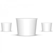 ICE CREAM PAPER CUPS 4 OZ(1000UNIT)